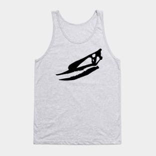 Dsungaripterus skull - black Tank Top